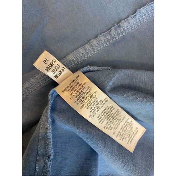 Chico’s Blue Stretchy Denim Cotton Blend Button Down Jacket Women’s Plus Size 3 - Picture 9 of 11